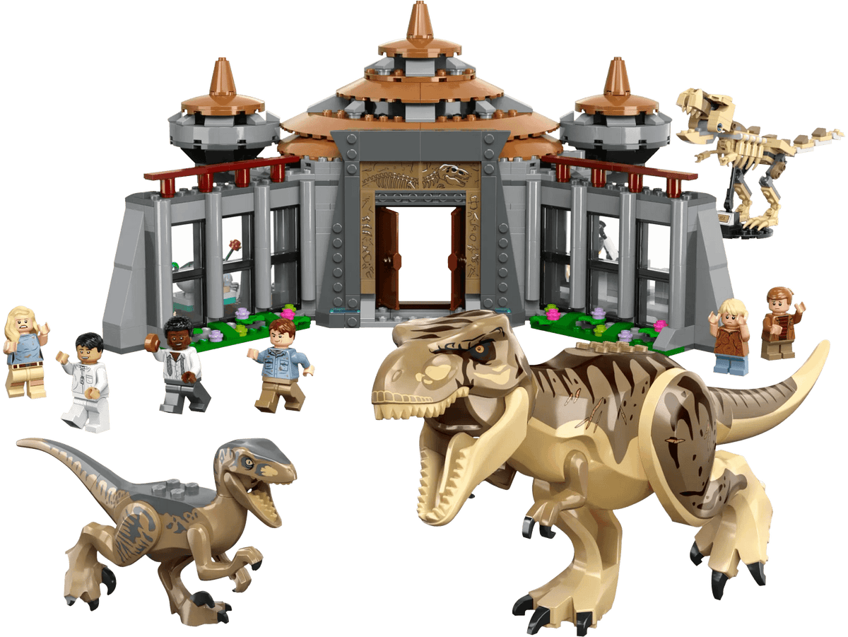 LEGO® 76961 Visitor Center: T. rex & Raptor Attack - Jurassic World™