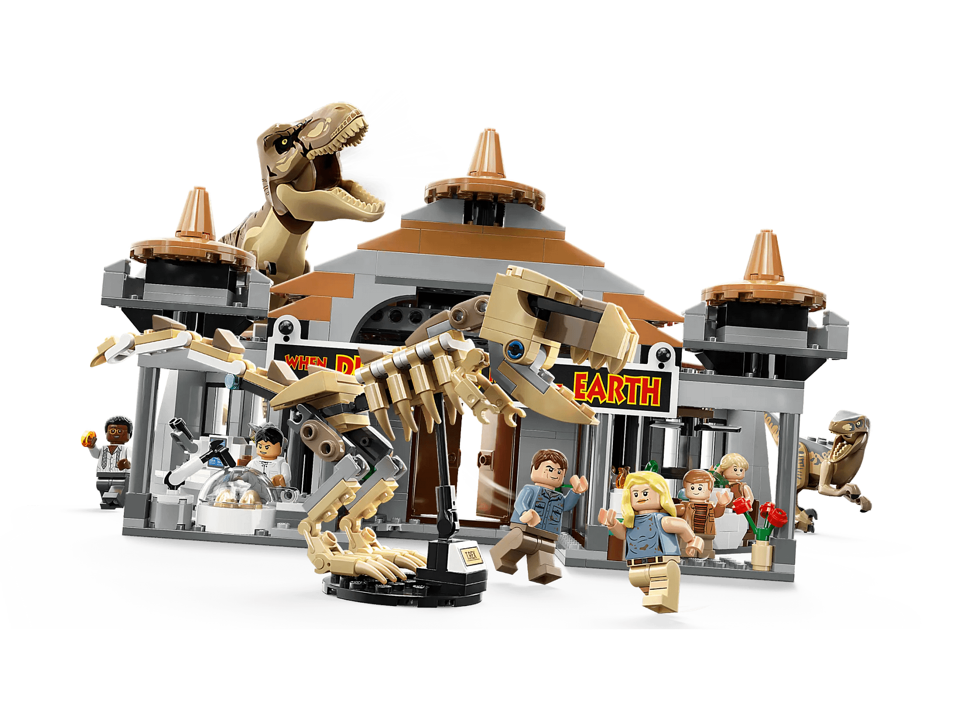 LEGO® 76961 Visitor Center: T. rex & Raptor Attack - Jurassic World™