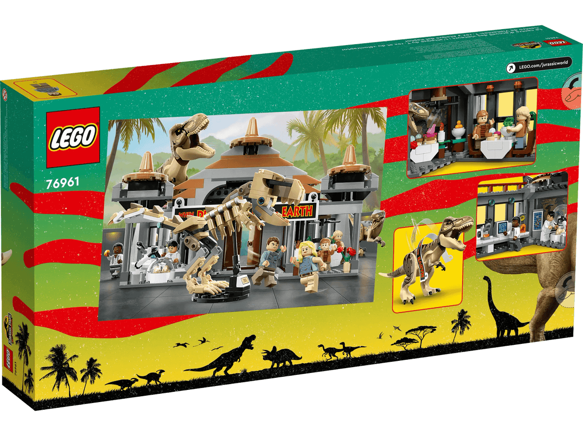 LEGO® 76961 Visitor Center: T. rex & Raptor Attack - Jurassic World™