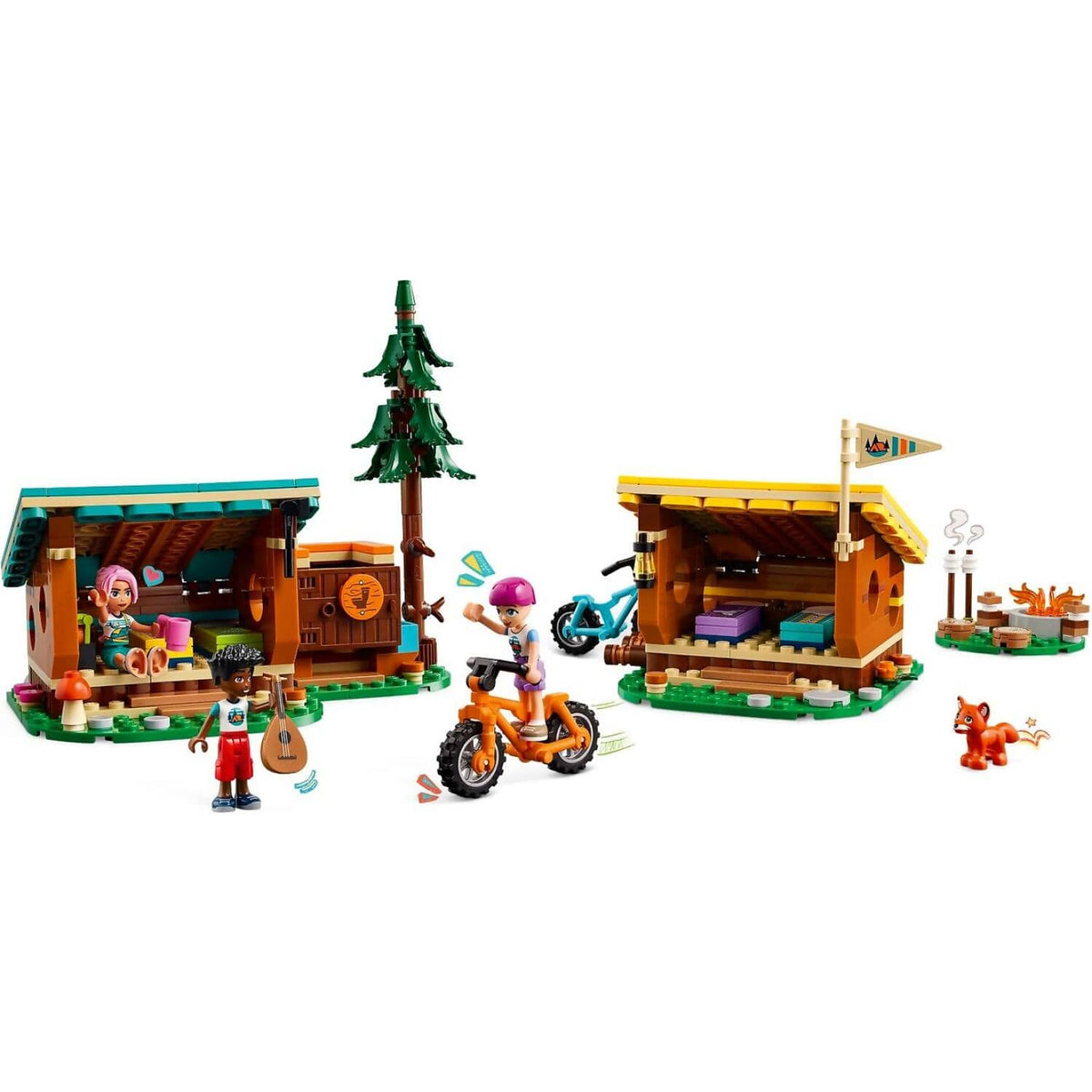 LEGO® 42624 Adventure Camp Cozy Cabins - Friends