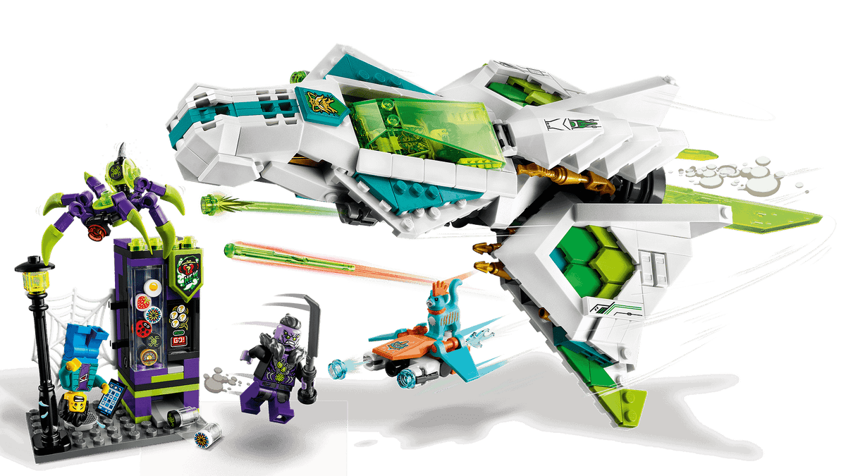 LEGO® 80020 White Dragon Horse Jet - Monkie Kid™