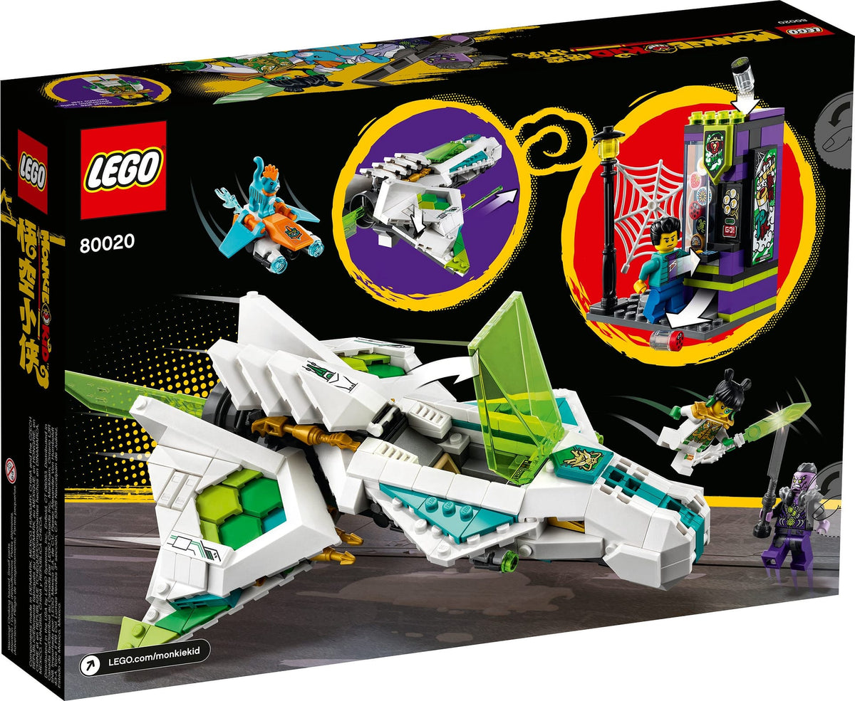LEGO® 80020 White Dragon Horse Jet - Monkie Kid™