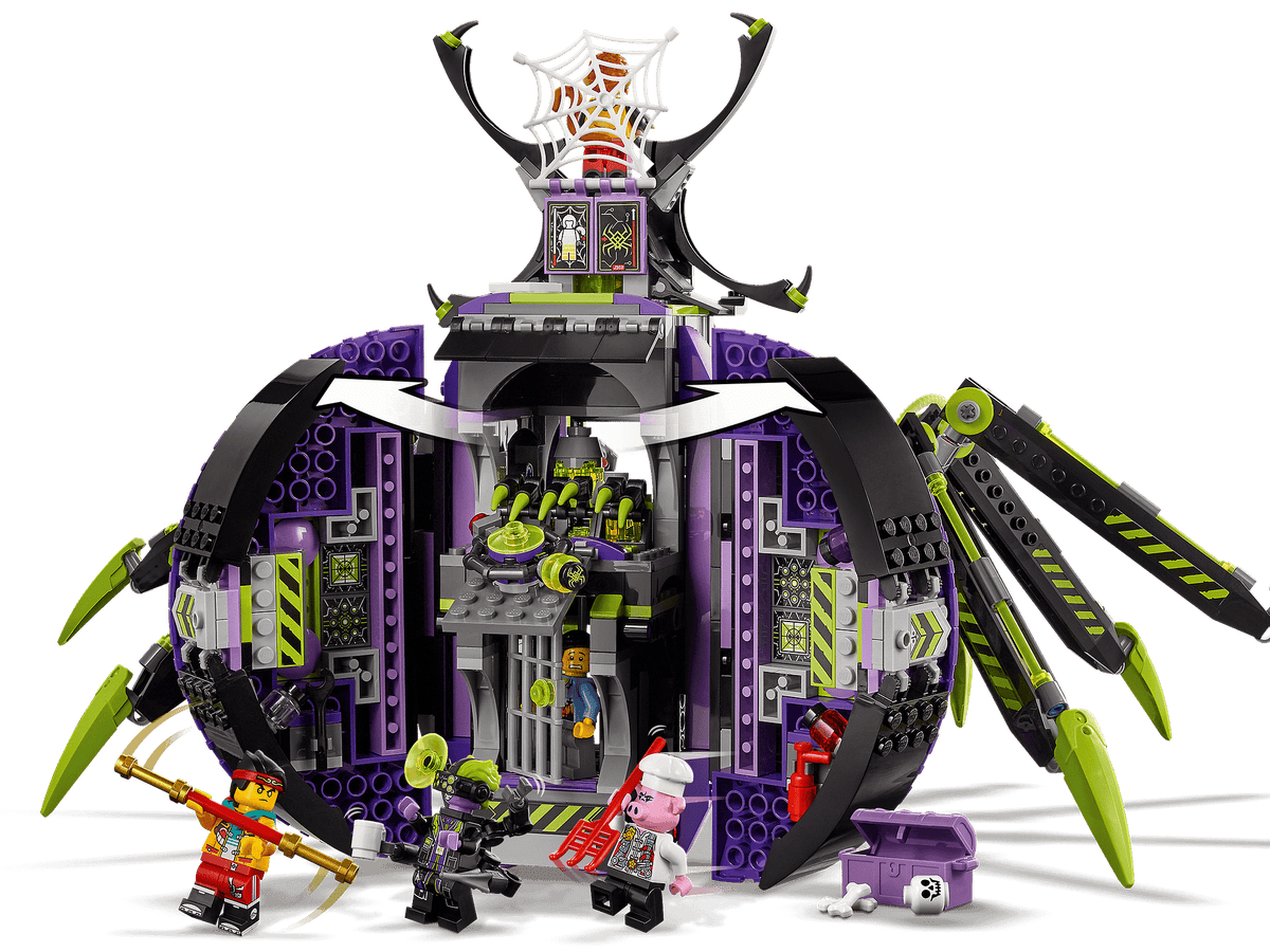 LEGO® 80022 Spider Queen's Arachnoid Base - Monkie Kid™