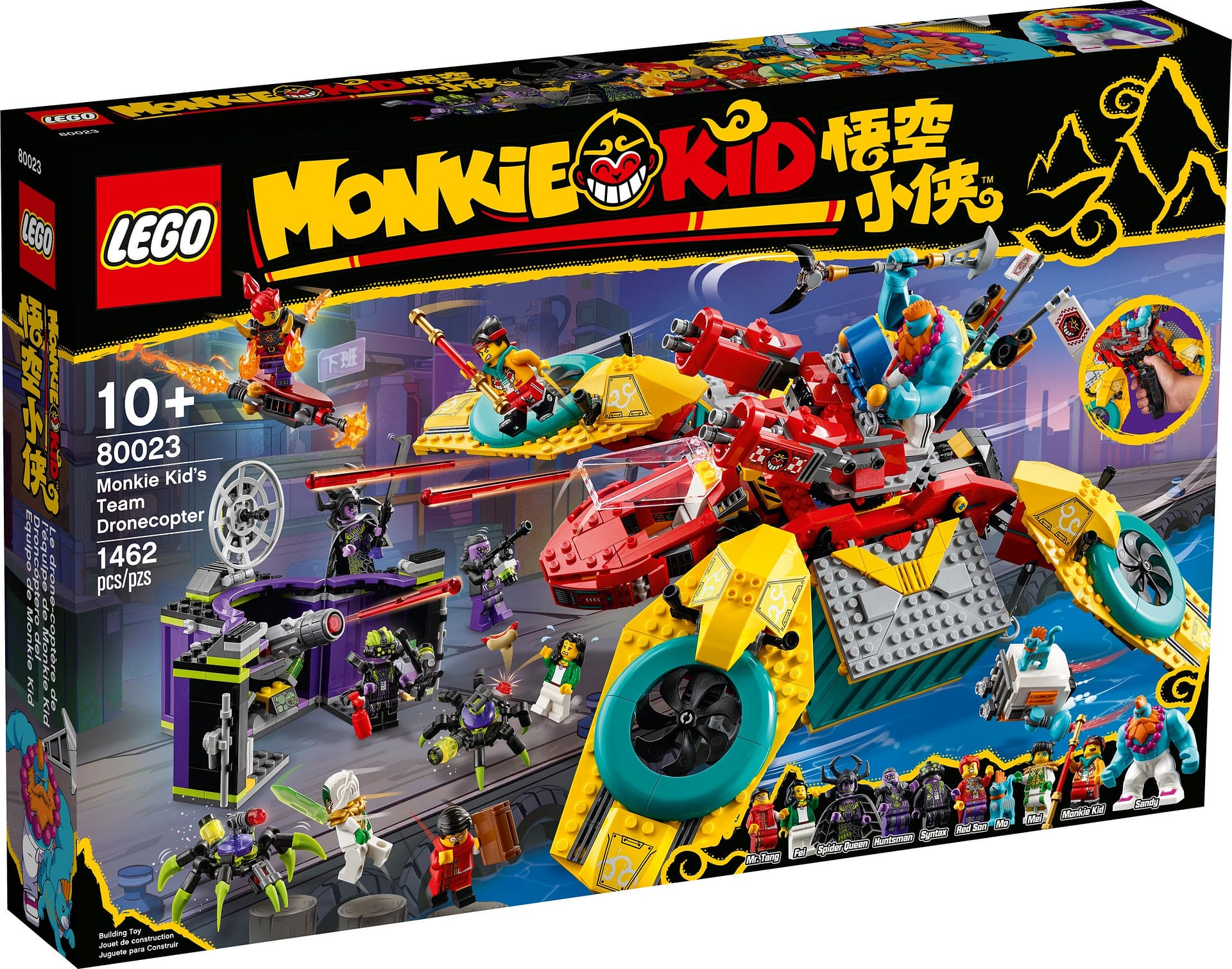 LEGO® 80023 Monkie Kid™'s Team Dronecopter - Monkie Kid™