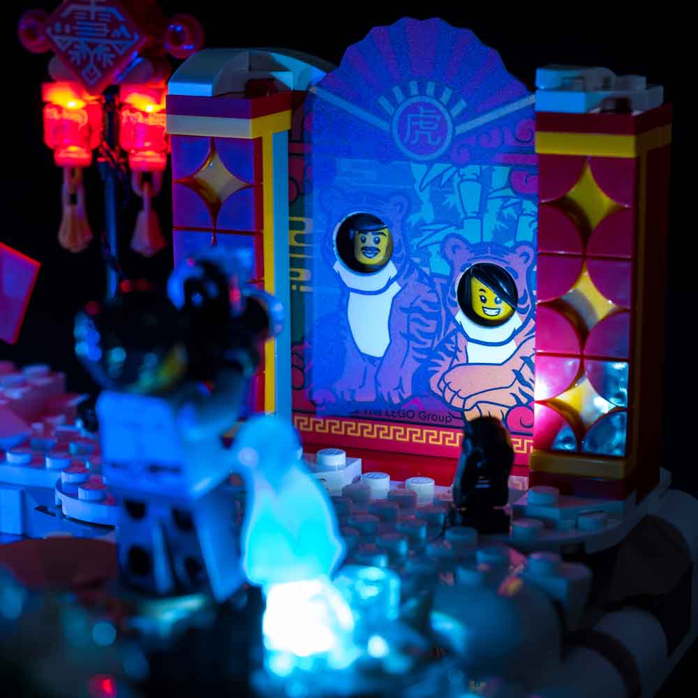 Light My Bricks - LIGHT KIT for LEGO® Luna New Year Ice Festival 80109