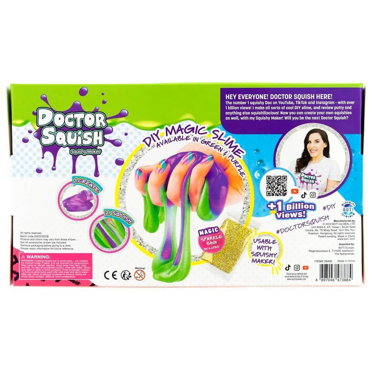 Doctor Squish - Diy Magic Slime Set