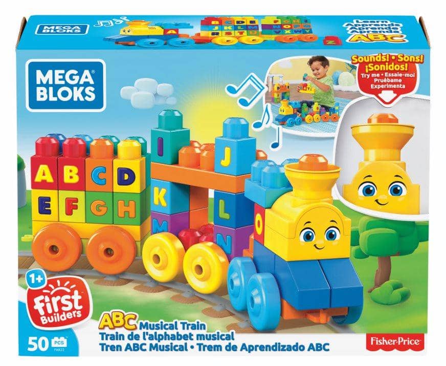 MEGA BLOKS - ABC Learning Train - Fisher-Price