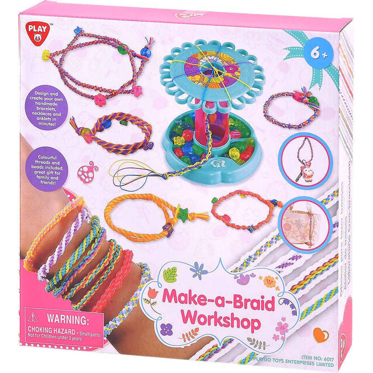Playgo Toys Ent. Ltd - .- Make-a-braid Workshop