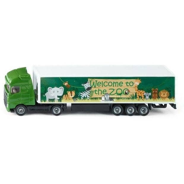 Siku - Articulated Truck With Trailer - Realistic Load-Up Transport Vehicle For Kids Load-up 1:87 Die-Cast Model