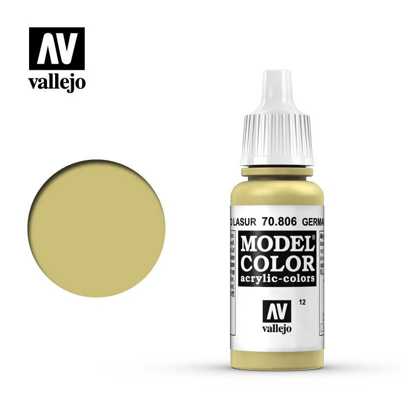 VALLEJO MODEL COLOR GERMAN YELLOW 17ML AV70806