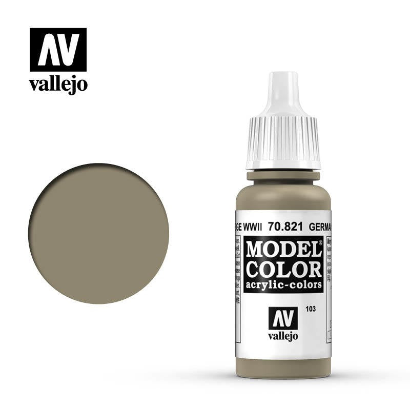 VALLEJO MODEL COLOR GERMAN CAM BEIGE AV70821