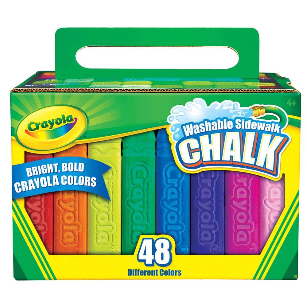 Crayola - 48 Piece Sidewalk Chalk Boxed