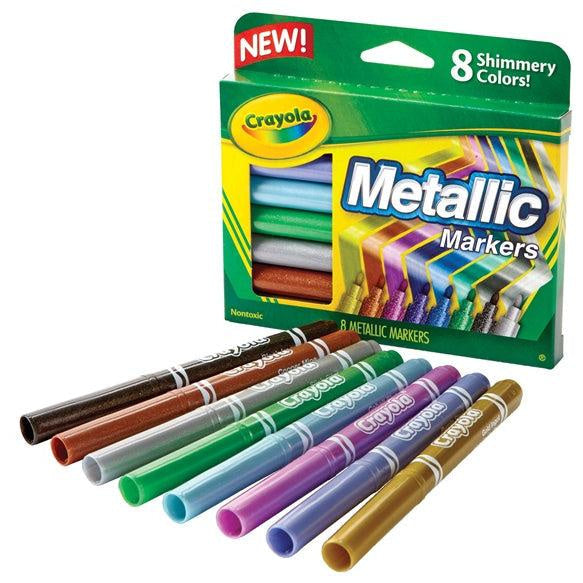 Crayola - Metallic Markers 8 Pack