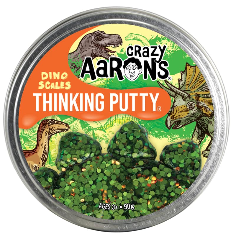 Crazy Aaron's - Thinking Putty Dino Scales Trendsetters 4inch