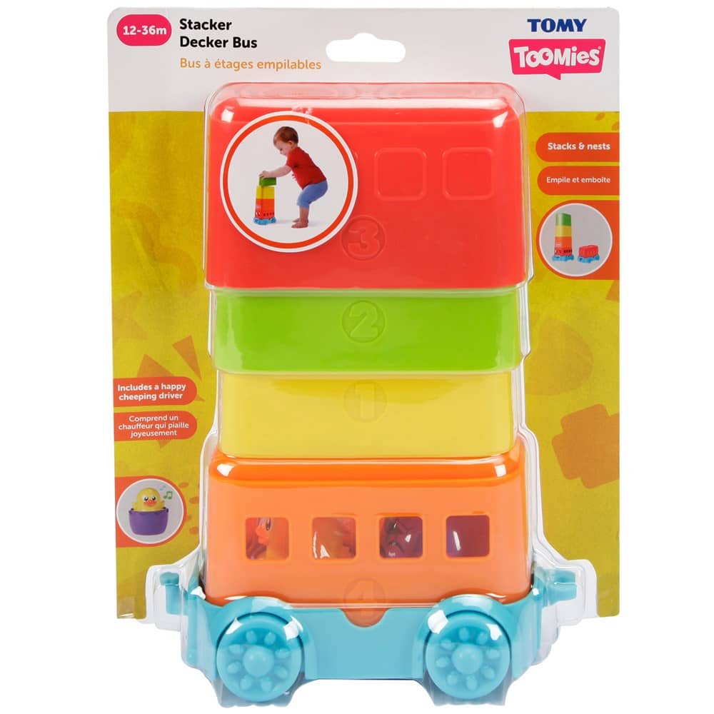 TOMY - Toomies Stacker Decker Bus