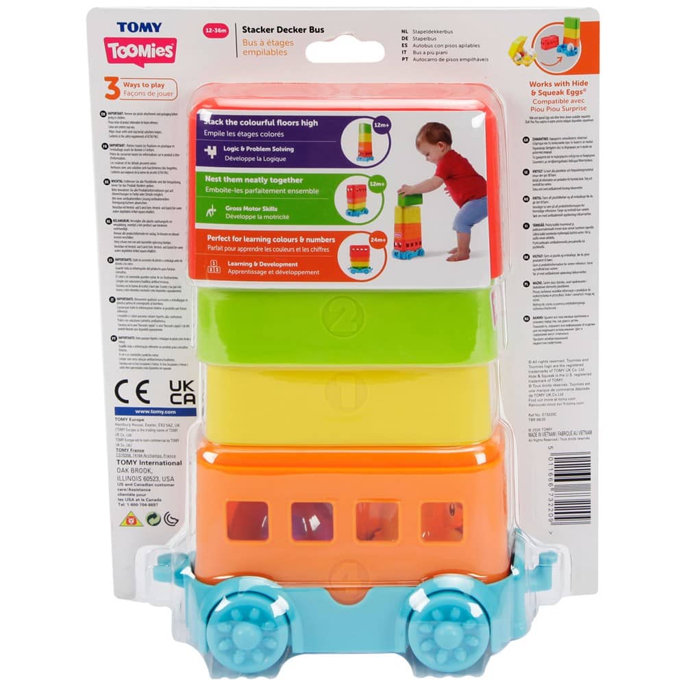 TOMY - Toomies Stacker Decker Bus