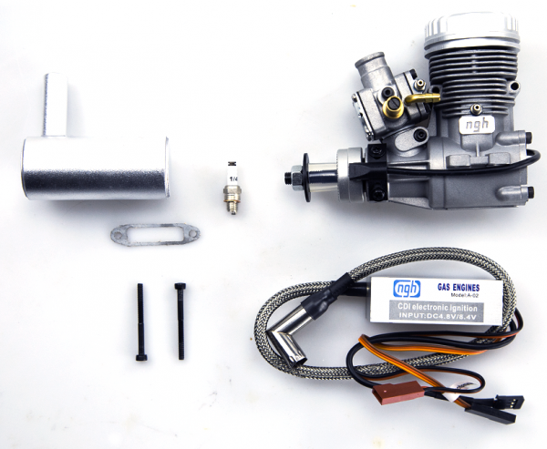 NGH - GT09 PRO 9CC 2-STROKE GAS ENGINE WITH MUFFLER