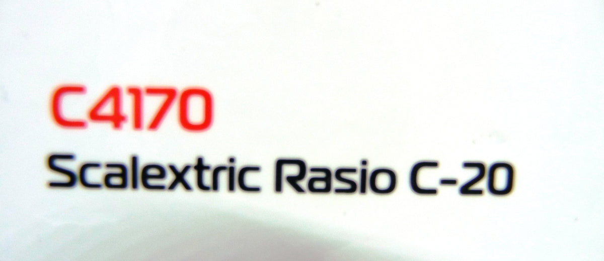 SCALEXTRIC - C4170 SCALEXTRIC RASIO C20 - RED