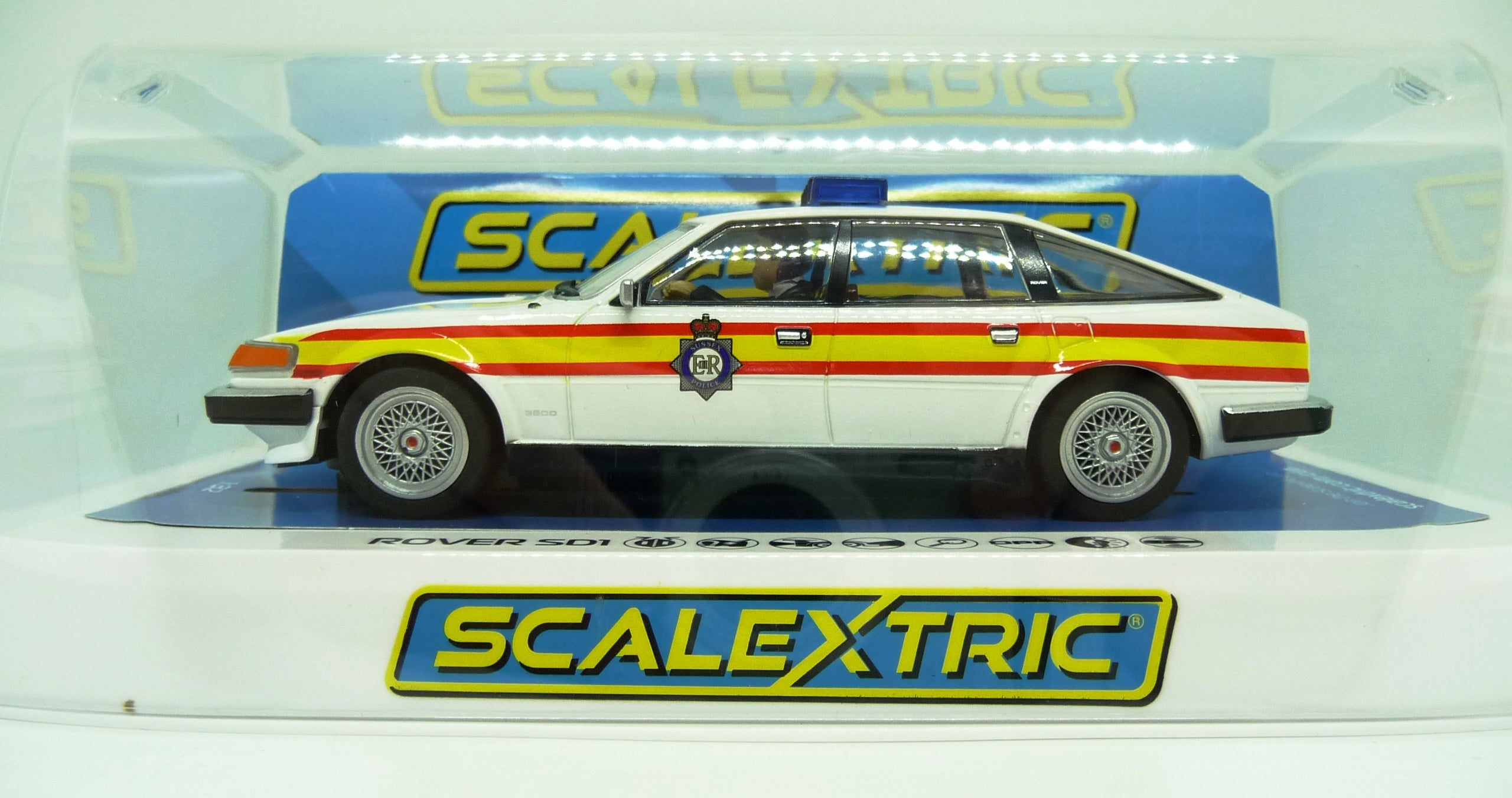 SCALEXTRIC - C4342 ROVER SD1 - POLICE EDITION