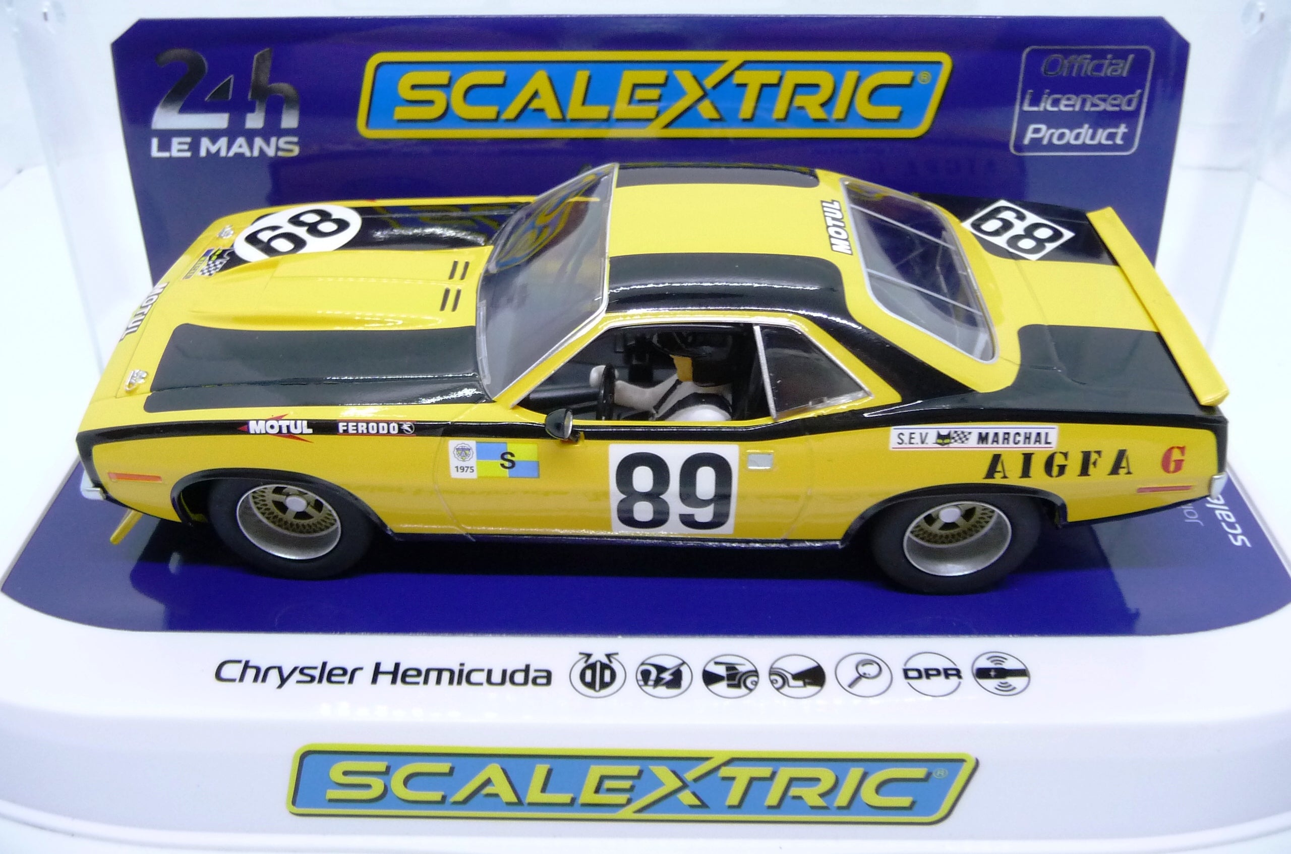 SCALEXTRIC - C4345 CHRYSLER HEMICUDA - LEMANS 1975