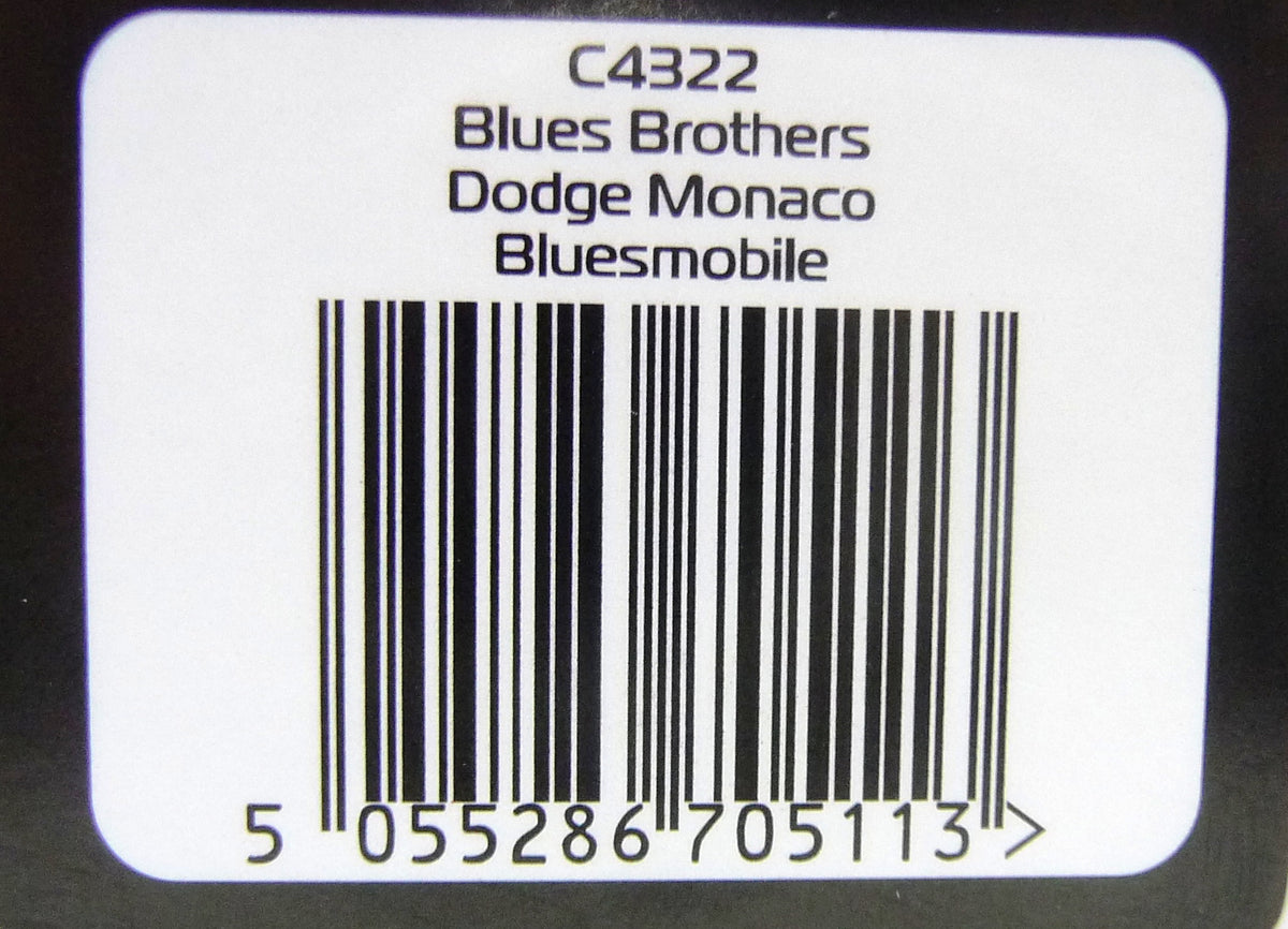 SCALEXTRIC - C4322 BLUES BROTHERS DODGE MONACO - BLUESMOBILE