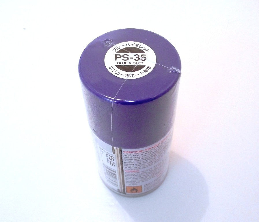 PS-35 TAMIYA POLYCARBONATE SPRAY PAINT BLUE VIOLET