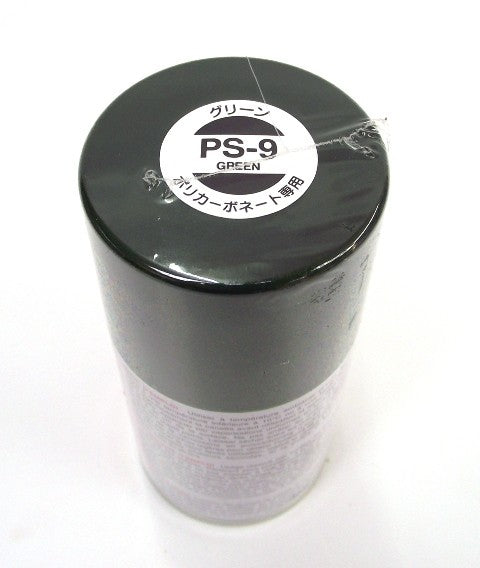 PS-9 TAMIYA POLYCARBONATE SPRAY PAINT GREEN