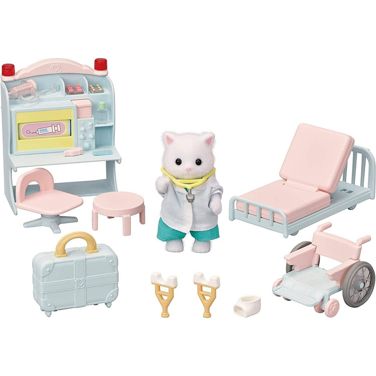 Sylvanian Families - Village Doctor Starter Playset Animal Doll Playset