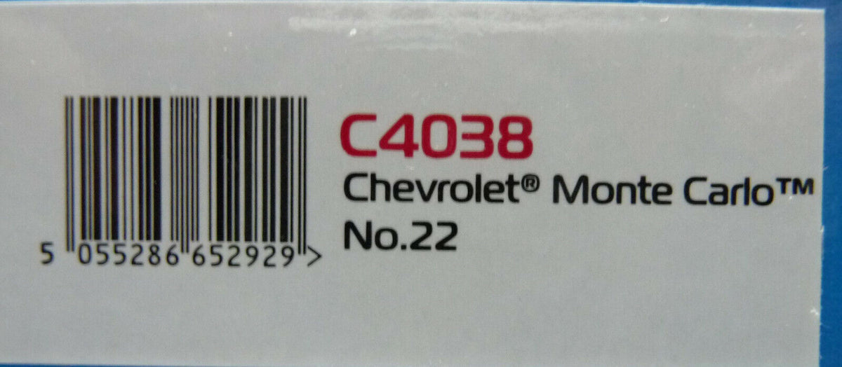 SCALEXTRIC - C4038 1:32 CHEVROLET MONTE CARLO CREEKSIDE NO22 SLOT CAR ALSO SUITS CARRERA