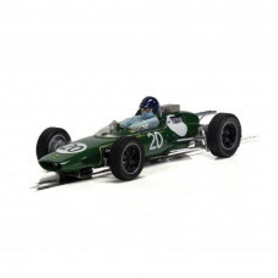 SCALEXTRIC - C4195 1:32 LOTUS 25 BRITISH 1962 JIM CLARK SLOT CAR SUIT CARRERA