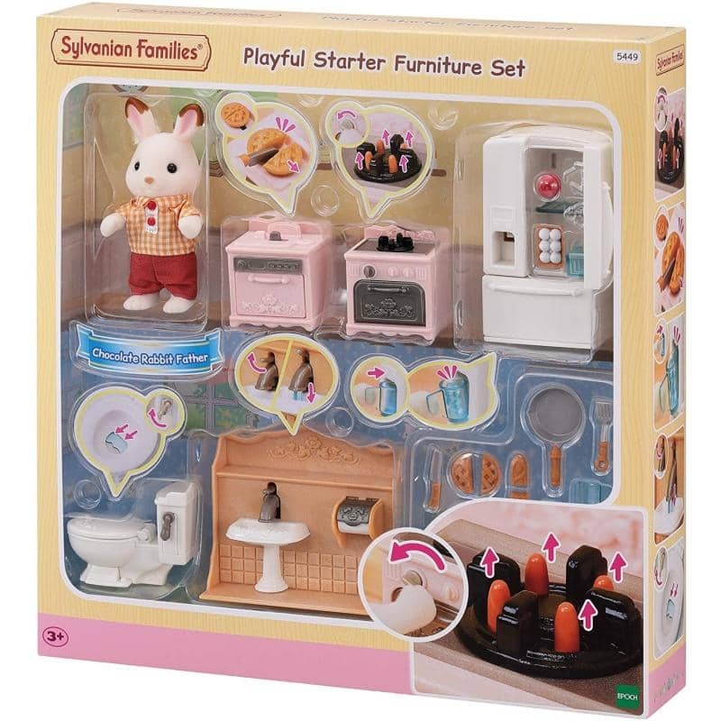 Sylvanian Families - Playful Starter Furniture Playset