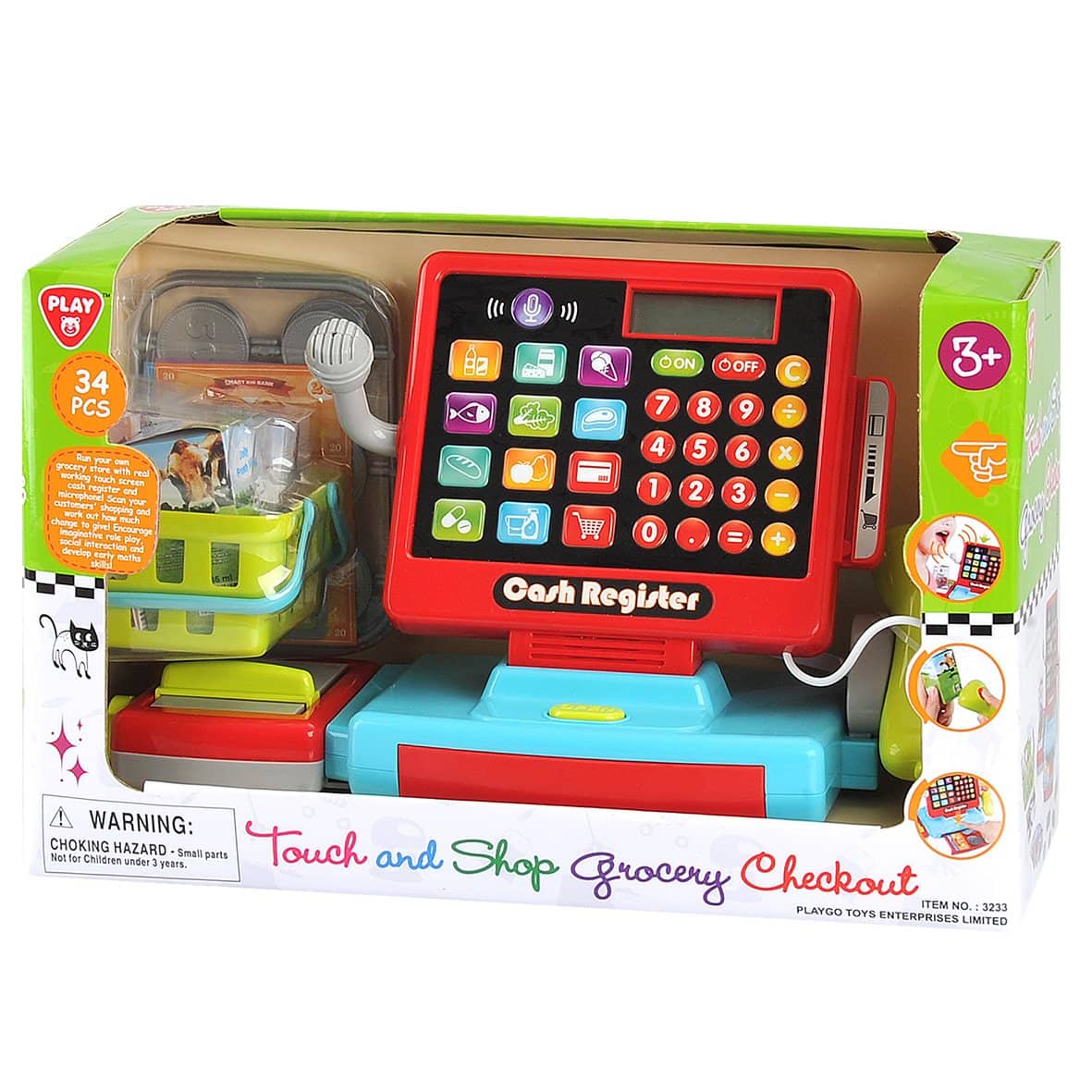 Playgo Toys Ent. Ltd - Touch And Shop Grocery Checkout
