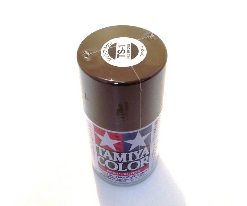 TS-1 TAMIYA ACRYLIC SPRAY PAINT RED BROWN