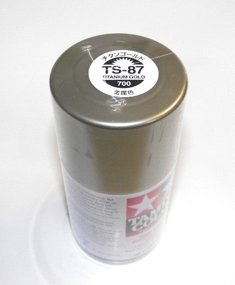 TS-87 TAMIYA ACRYLIC PAINT TITANIUM GOLD