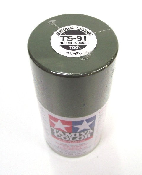 TS-91 TAMIYA ACRYLIC PAINT DARK GREEN (JGSDF)