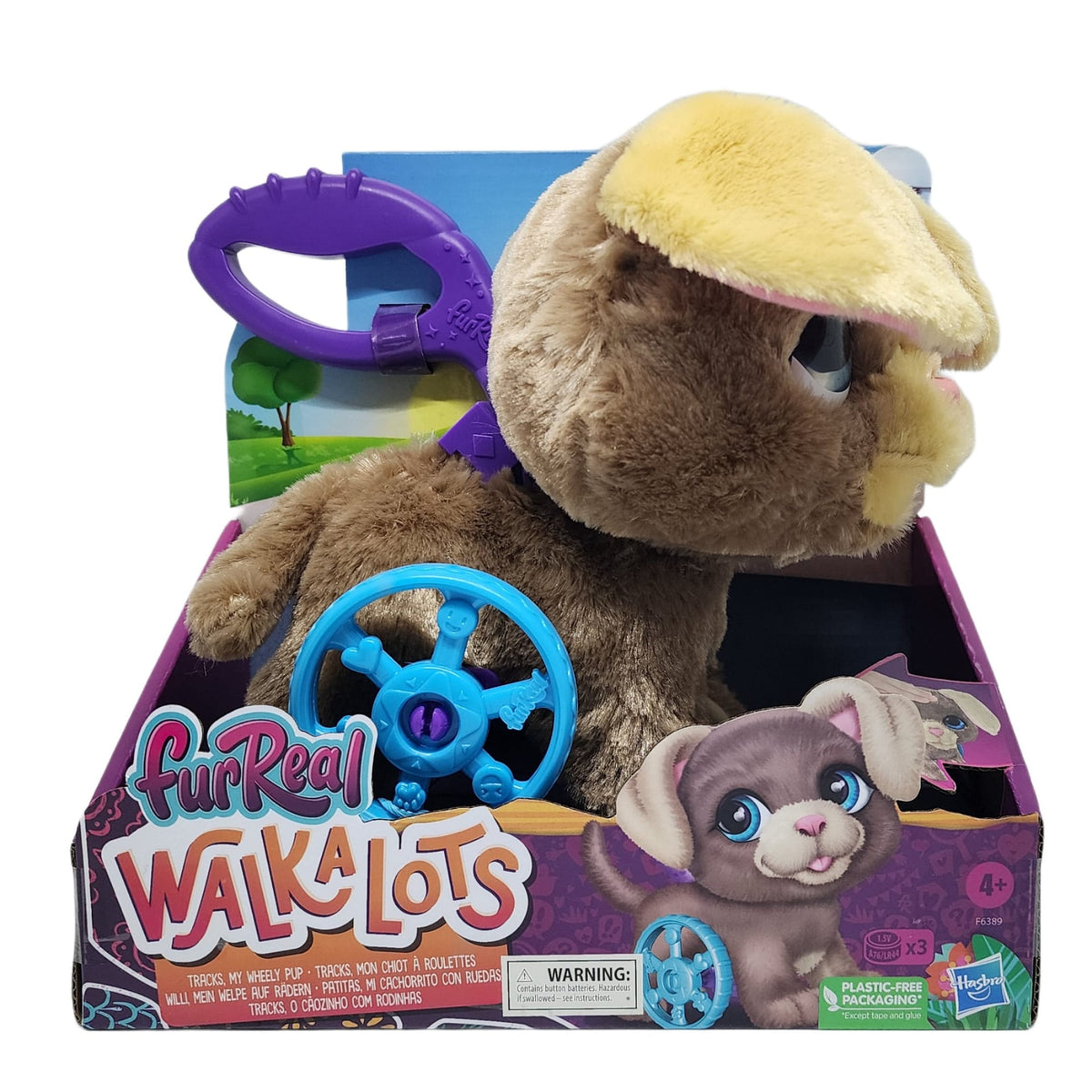 FurReal - Walkalots Tracks My Wheely Puppy - Hasbro