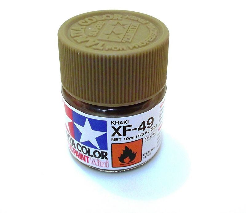 XF-49 TAMIYA ACRYLIC PAINT FLAT KHAKI
