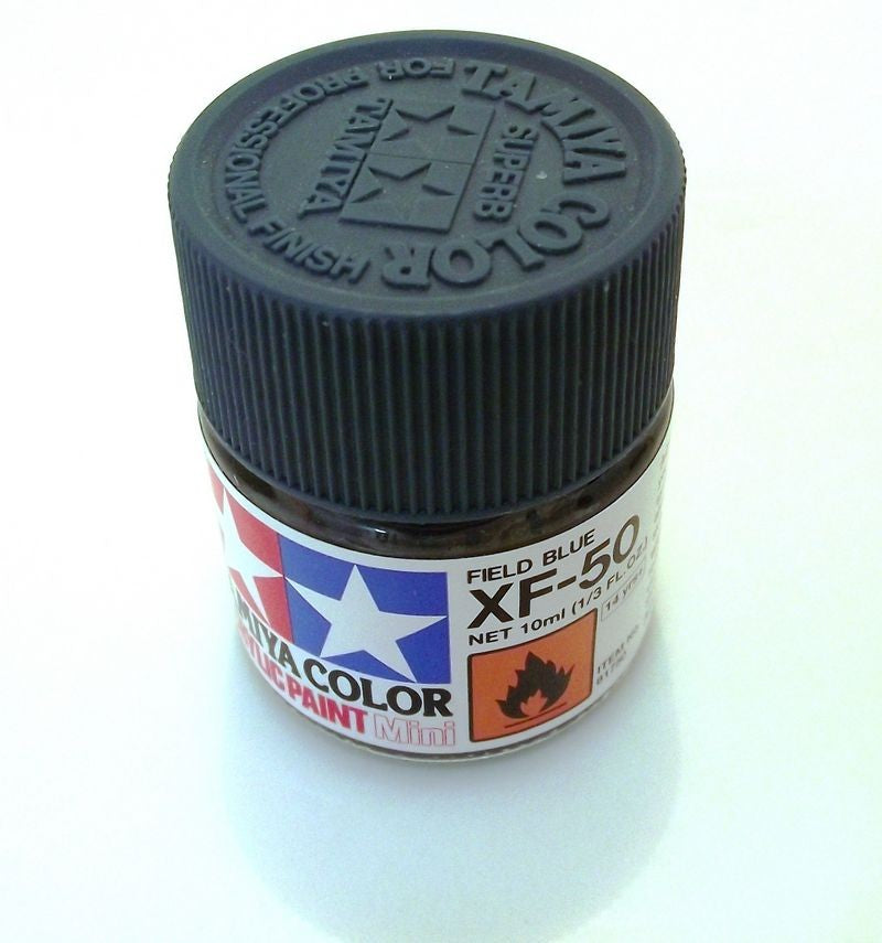 XF-50 TAMIYA ACRYLIC PAINT FLAT FIELD BLUE