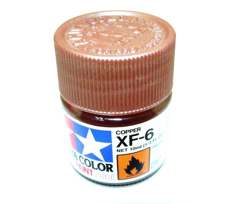 XF-6 TAMIYA ACRYLIC PAINT FLAT COPPER
