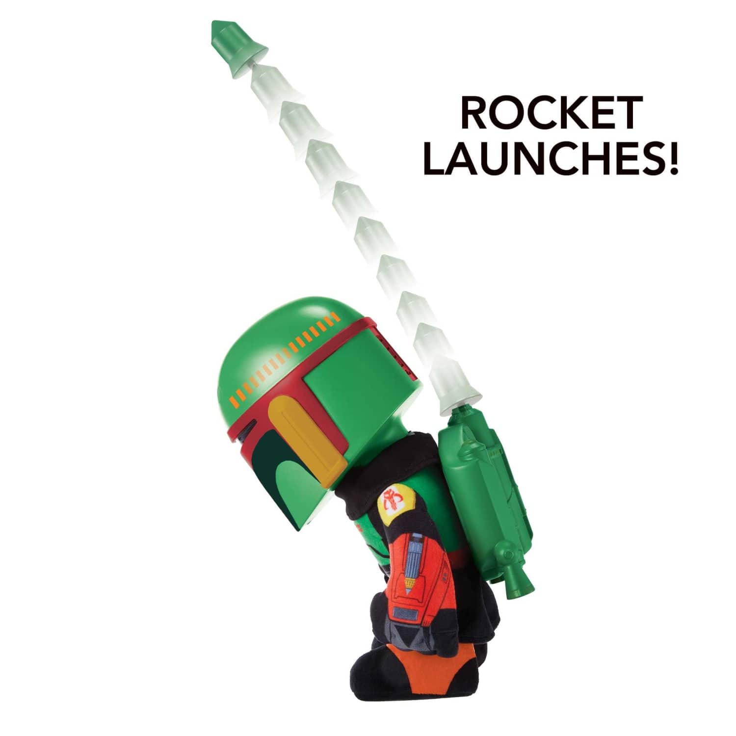 Star Wars - Rocket Launching Boba Fett Feature Plush