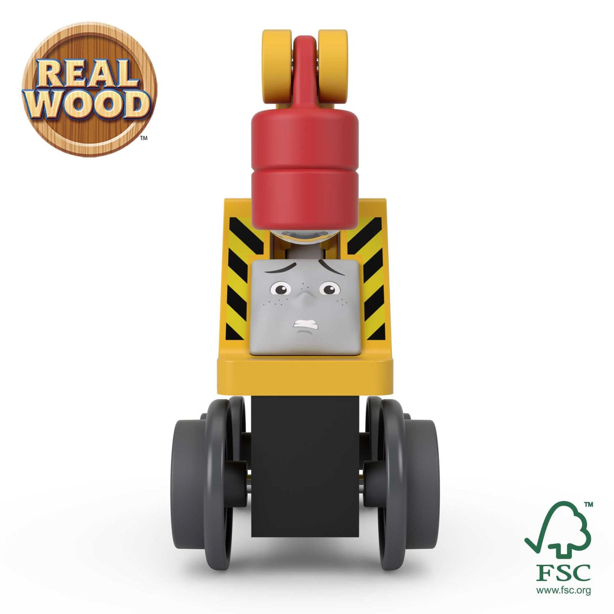 Thomas & Friends - Wooden Railway Kevin The Crane Push-Along Toy