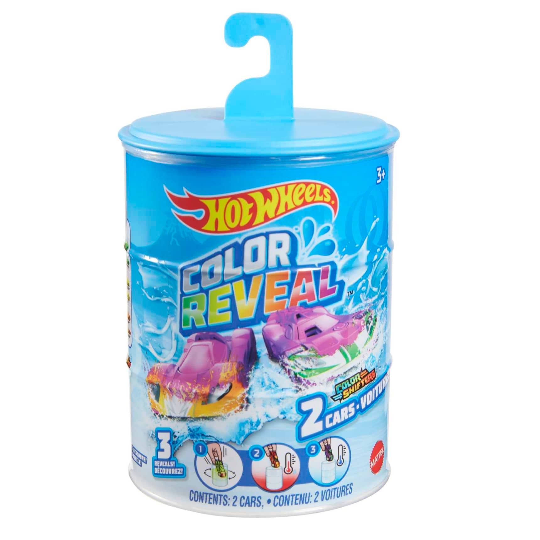 Hot Wheels - Colour Reveal 2 Pack Of Vehicles With Surprise