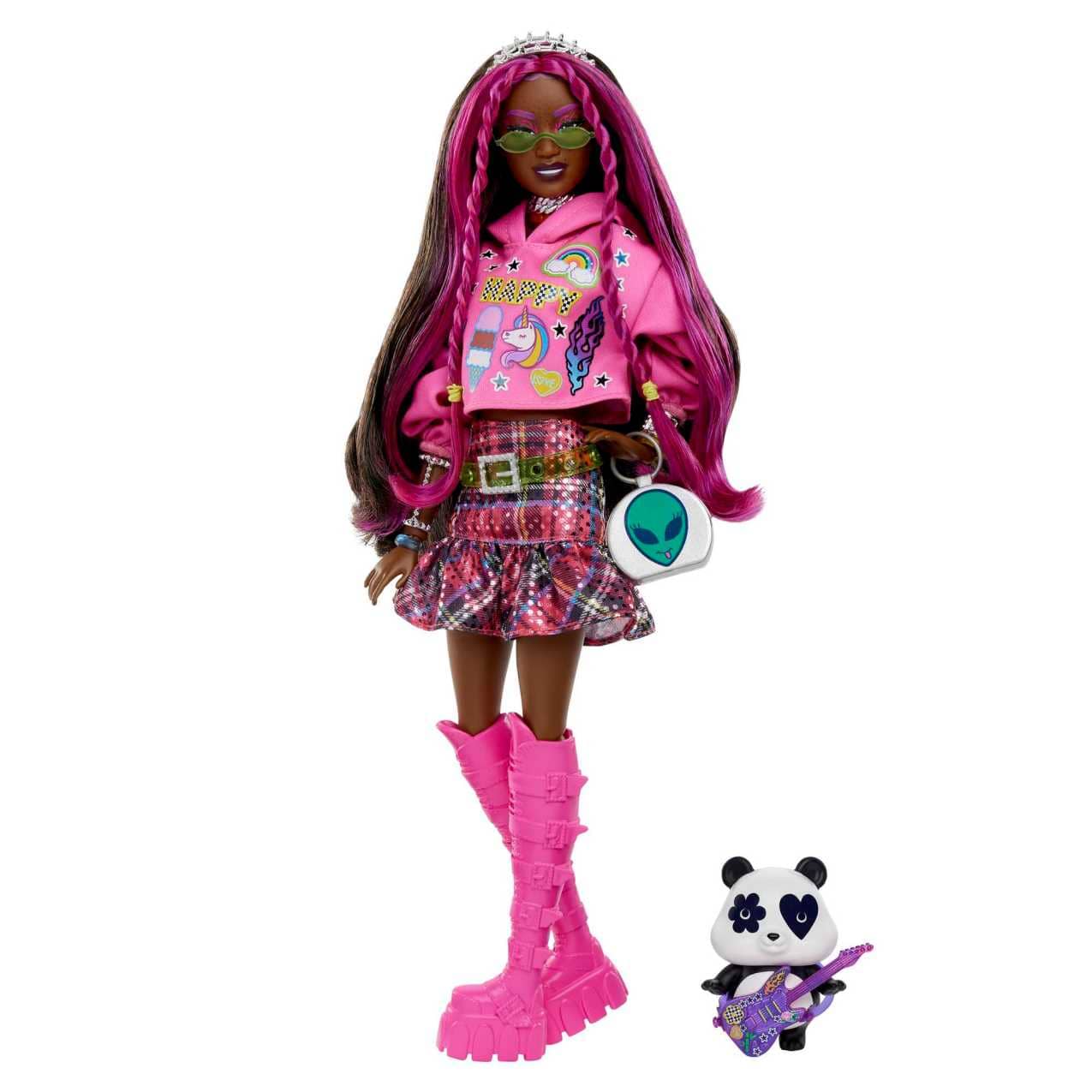 Barbie - Doll With Pet Panda Barbie Extra Kids Toys And Gifts