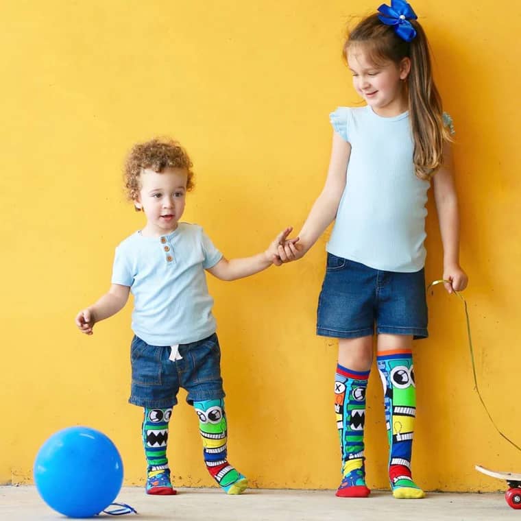 Madmia - Socks Toddler Age 3-5y Monster