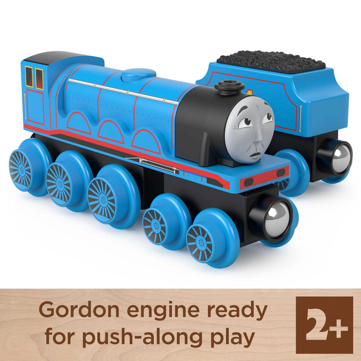 Thomas & Friends - Wooden Railway Gordon Engine And Coal Car