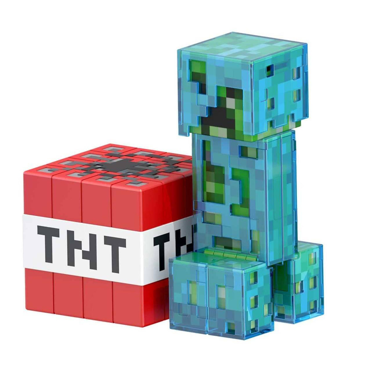 Minecraft - Diamond Level Creeper figure 14cm
