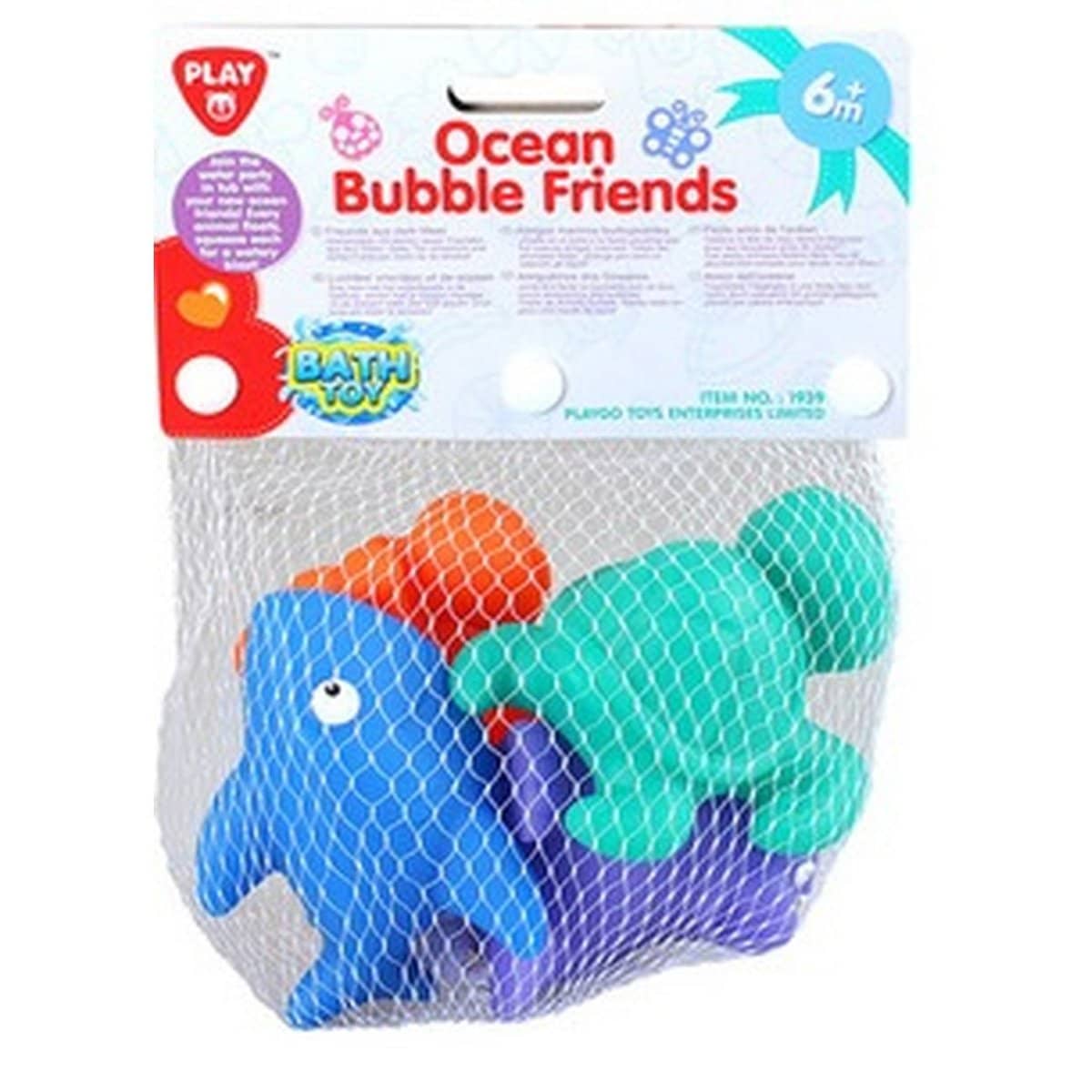 Ocean Bubble Friends Bath Toys - Assorted Playgo Toys Ent. Ltd