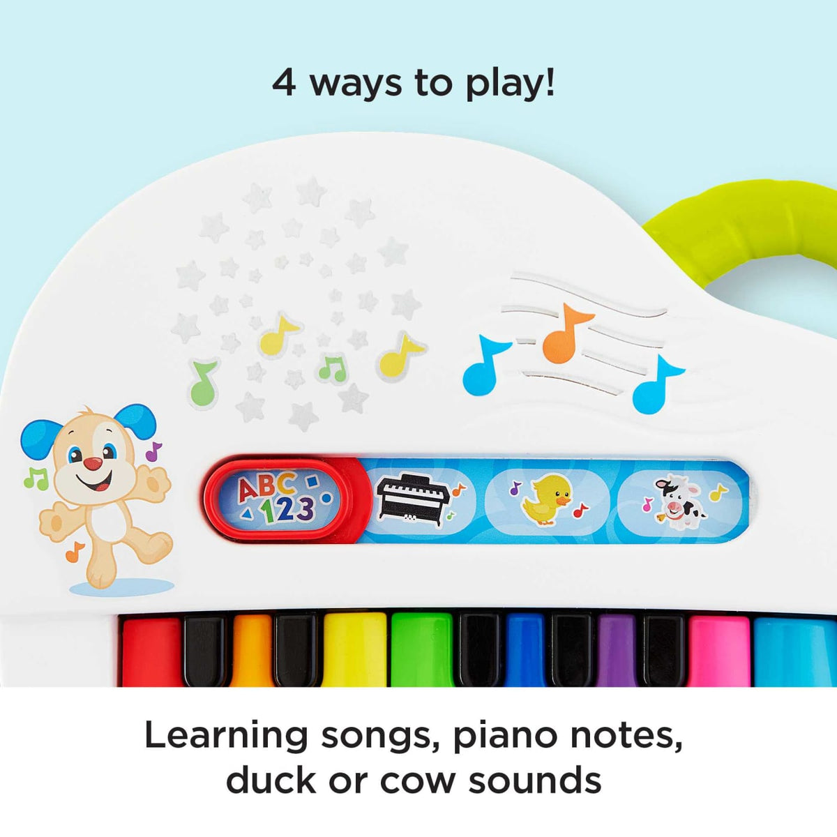 Fisher-Price - Laugh & Learn Silly Sounds Light-Up Piano