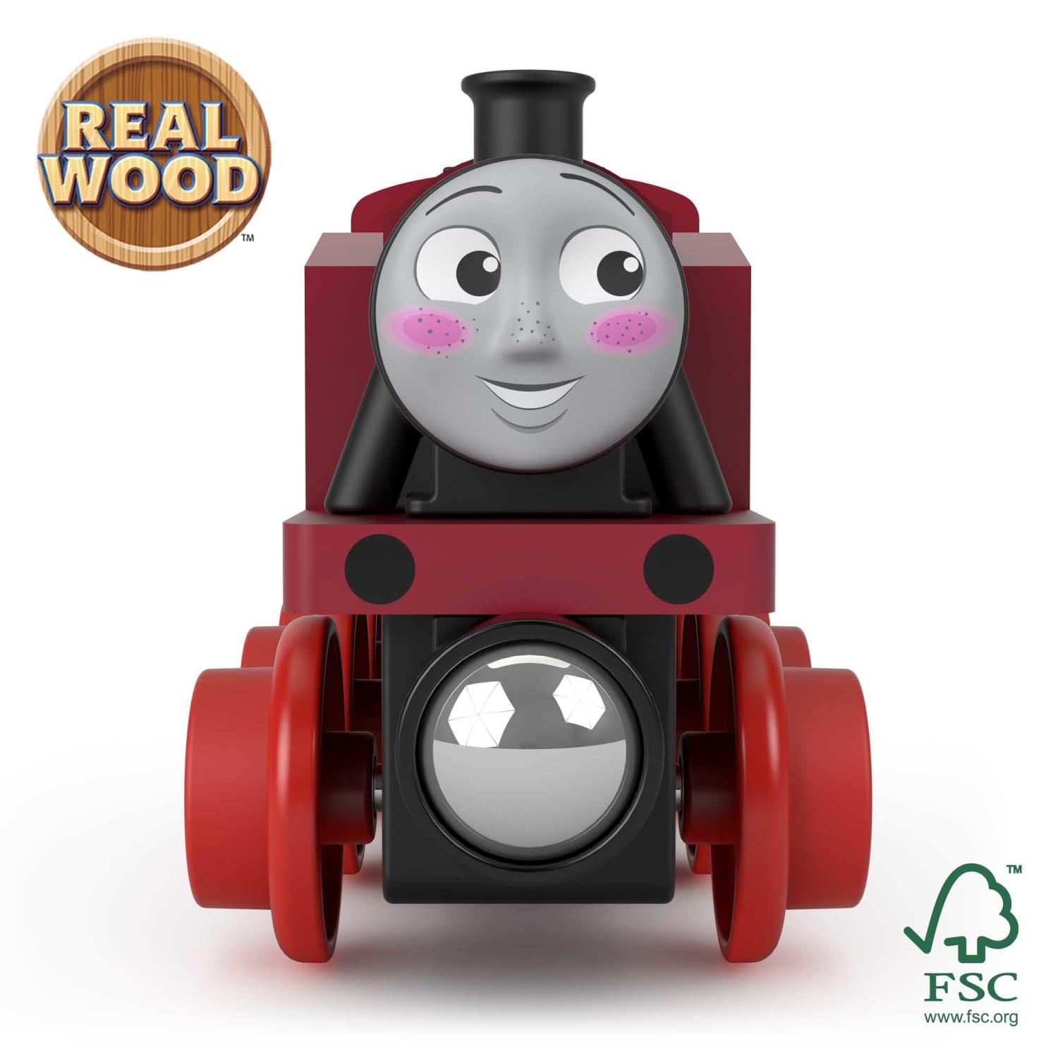 Fisher-Price - Thomas & Friends Wooden Railway Rosie Engine