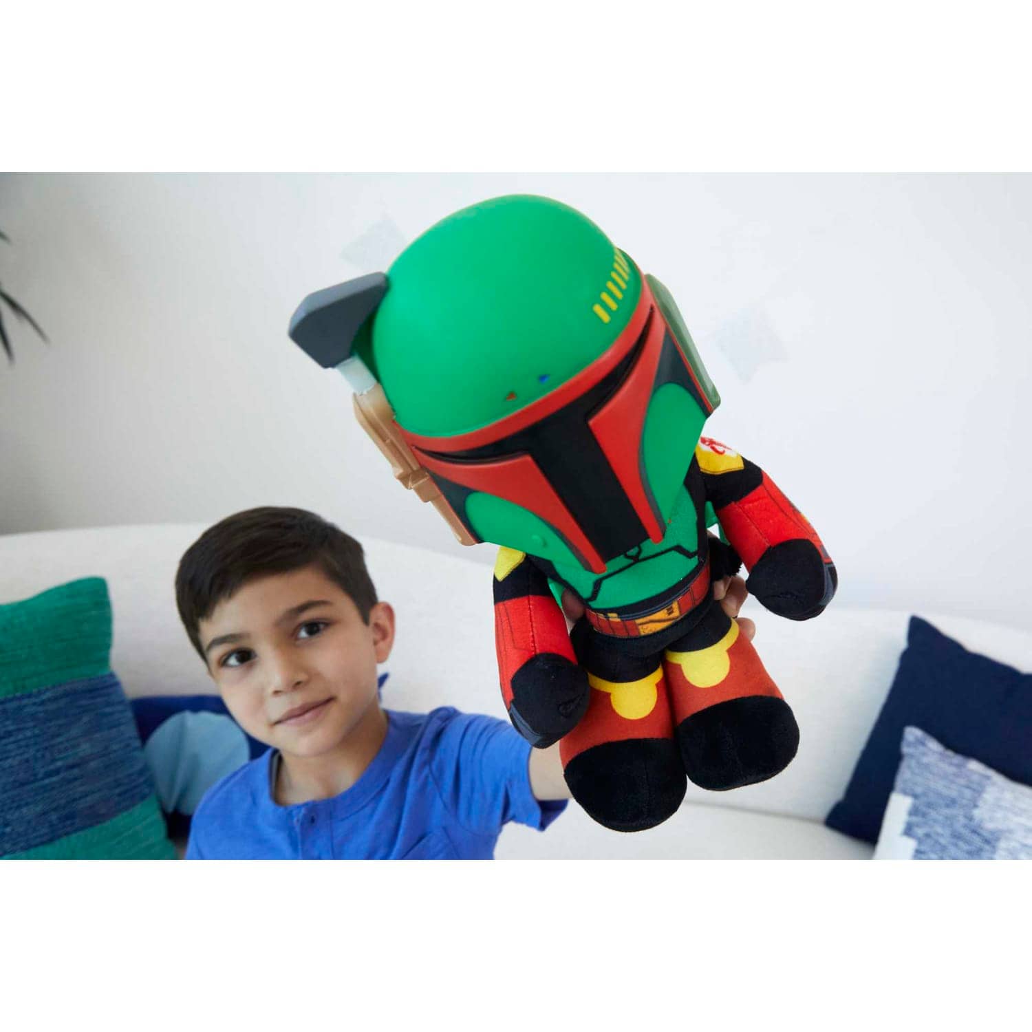Star Wars - Rocket Launching Boba Fett Feature Plush
